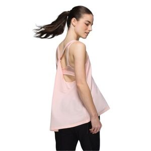 Lululemon Athletica tank top with support bras size 7